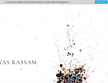 Tablet Screenshot of ilyaskassam.com